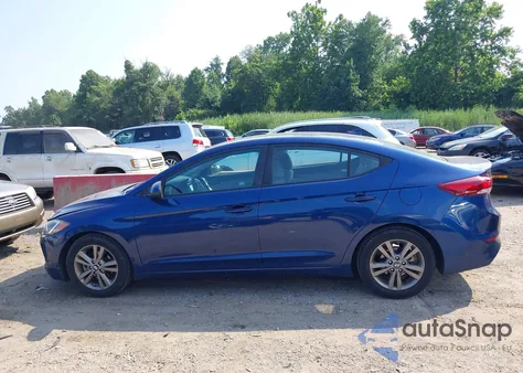 2018 Hyundai Elantra Sel z USA, uszkodzony, nr VIN 5NPD84LF1JH390189